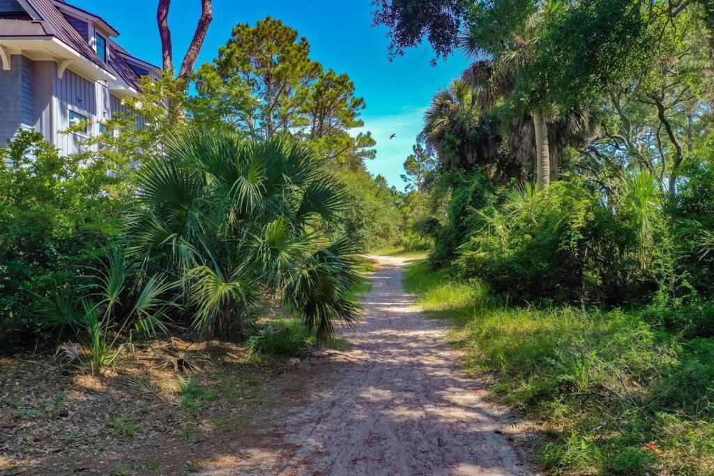 Luxury Beach House - 2Min Walk To Beach - Private Pool - Group & Dog Friendly Hilton Head Island Eksteriør billede