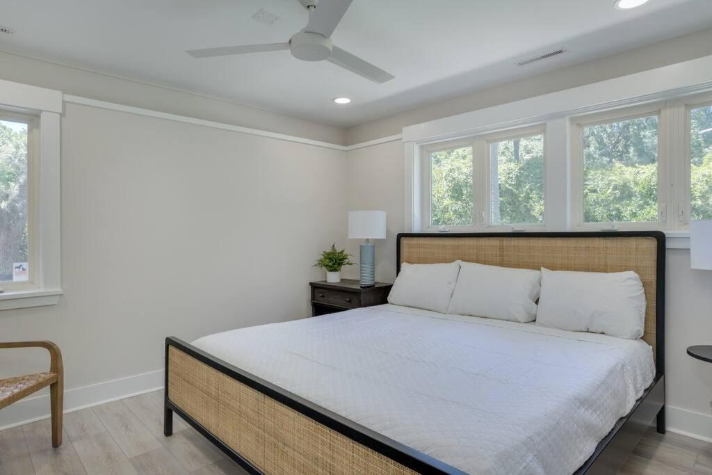 Luxury Beach House - 2Min Walk To Beach - Private Pool - Group & Dog Friendly Hilton Head Island Eksteriør billede