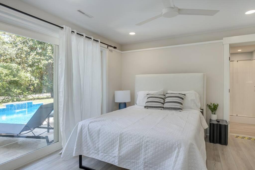 Luxury Beach House - 2Min Walk To Beach - Private Pool - Group & Dog Friendly Hilton Head Island Eksteriør billede
