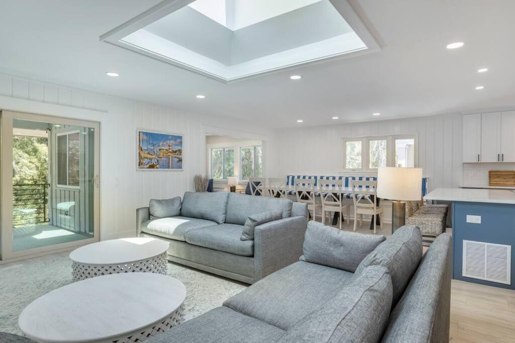 Luxury Beach House - 2Min Walk To Beach - Private Pool - Group & Dog Friendly Hilton Head Island Eksteriør billede