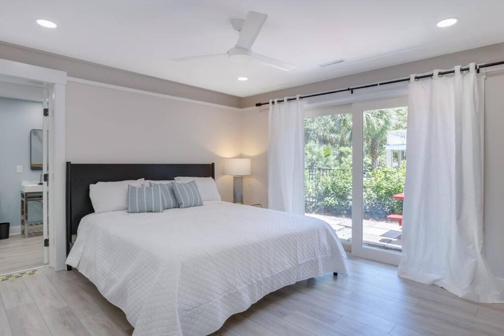 Luxury Beach House - 2Min Walk To Beach - Private Pool - Group & Dog Friendly Hilton Head Island Eksteriør billede